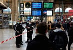Armed man in Paris train station attack killed by police
